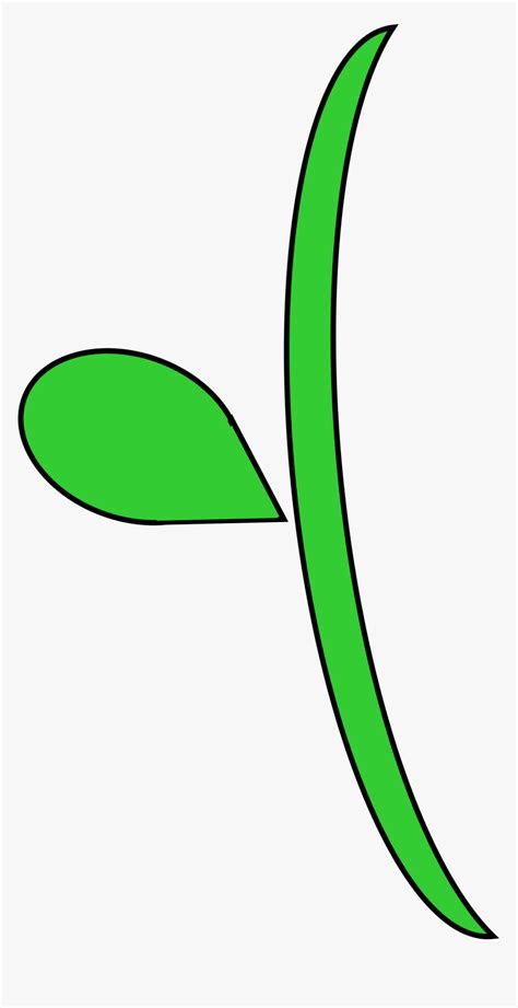 Green Flower Stem Clipart Best Flower Site