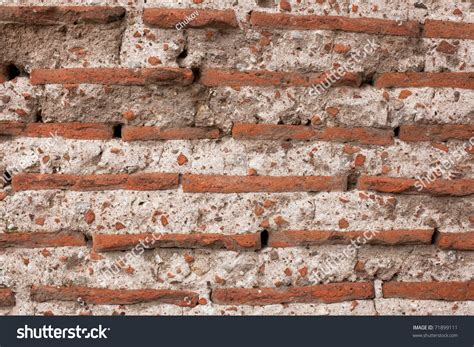 Roman Brick Texture Wallpaper Stock Photo 71899111 - Shutterstock