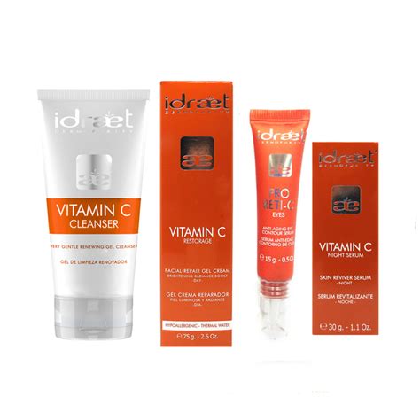 Kit X Idraet Cleanser Vit C Pro Reti C Contorno Serum