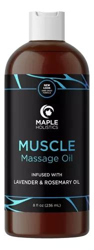 Aceite Masaje Muscular Para Dolor Corporal Maple Holistics Cuotas