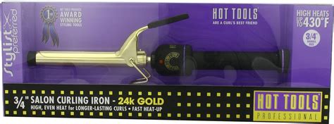Amazon Hot Tools Professional 1101 Curling Iron With Multi Heat Control Regular 3 4