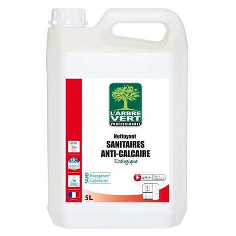 Nettoyant Sanitaire Anti Calcaire L Arbre Vert Bidon De L