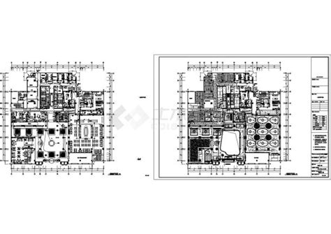 五星级酒店电气施工图纸酒店土木在线