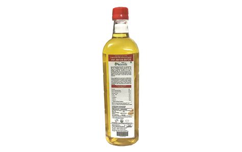 Farm Naturelle Organic Cold Pressed Virgin Groundnut Oil Plastic Bottle