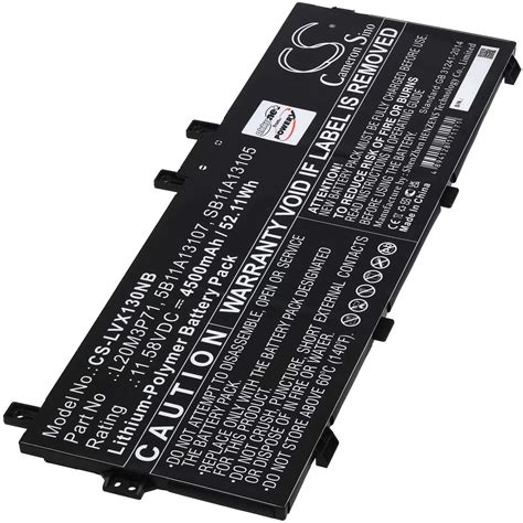 Batteri passer til bærbar Lenovo ThinkPad X13 Yoga G2 type L20M3P71