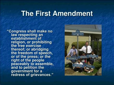 Ppt The First Amendment Powerpoint Presentation Free Download Id