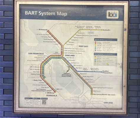 New BART Maps at 19th St. Oakland : r/Bart