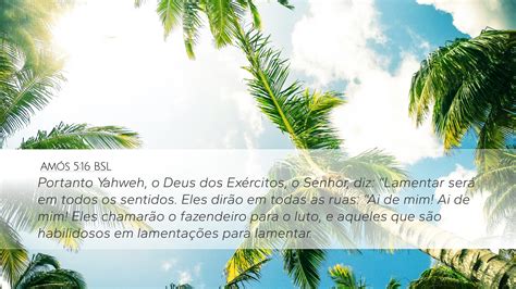 Amós 5 16 BSL Desktop Wallpaper Portanto Yahweh o Deus dos Exércitos