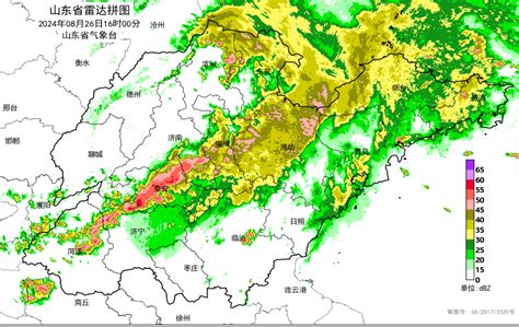 山东发布8月26日11时至26日16时降水情况：折合水量约19 6亿方 最大降水量在滨州无棣 齐鲁原创 山东新闻 新闻 齐鲁网