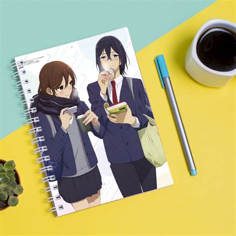 Скетчбук Sketchbook блокнот для рисования с принтом Хоримия Horimiya ...