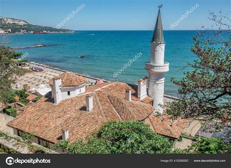 Breathtaking Shot Beautiful Balchik Palace Castle Bulgaria Stock Photo ...