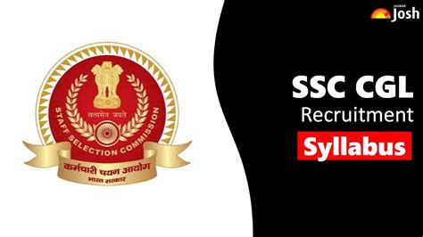 Ssc Cgl Syllabus Tier Tier Cgl Syllabus Pdf