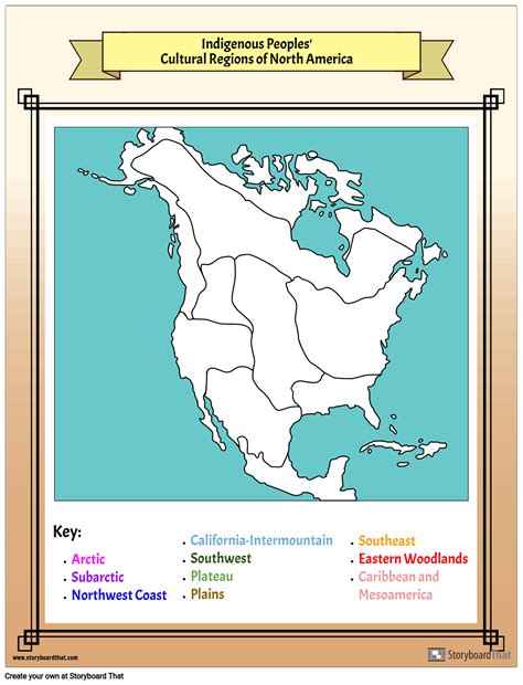 Indigenous Map Of North America