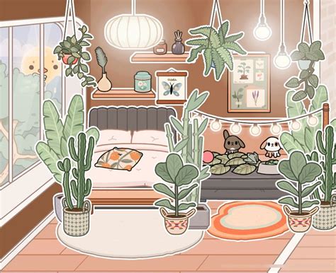 🌿cute Nature Bunny Room🌿 Free House Design Room Ideas Aesthetic