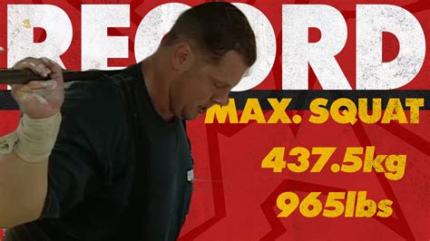 Magn S Ver Magn Sson Squats Kg Lbs Personal Record World