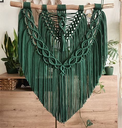 Makrama Ze Sznurka Boho Macrame Kolory Du A Allegro Pl