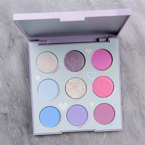 Colourpop Lilac You A Lot Palette Swatches Artofit