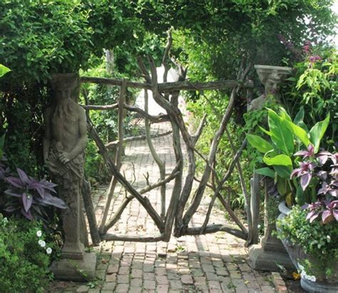 Inspiring Rustic Garden Gates Design Hoommy Garden Gate