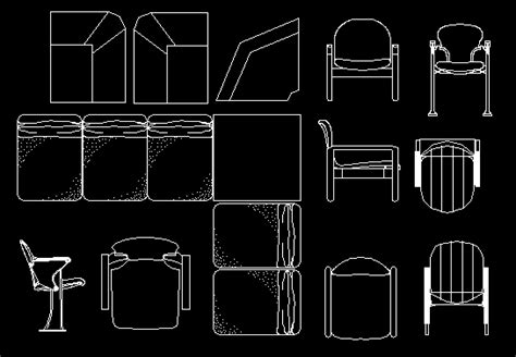 Furnitures Dwg Block For Autocad • Designs Cad