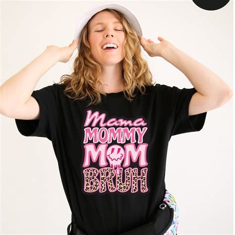 Mama Mommy Mom Bruh Shirt Etsy