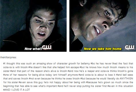 The 100 Bellamy And Octavia Blake 2 6 Season2 The 100 Show The