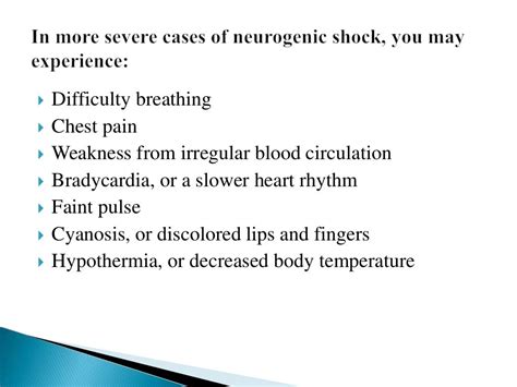 Neurogenic shock