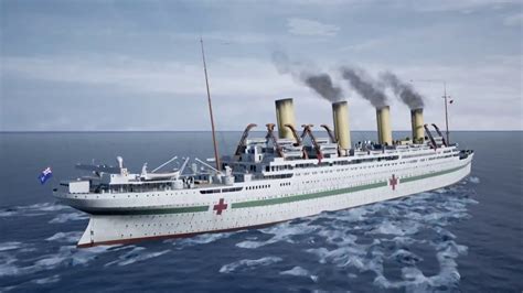 Hmhs Britannic Sinks Real Time Documentary همس المصارف بريتاني في الوق