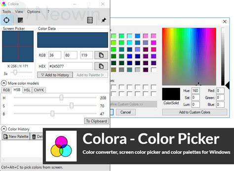 Colora Color Picker 0 3 Neowin