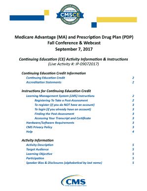 Fillable Online Medicare Advantage Ma And Prescription Drug Plan Pdp