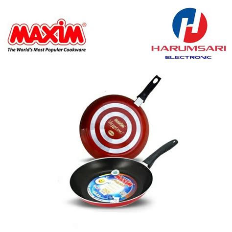 Jual MAXIM Valentino Wajan Panci Penggorengan Fry Pan Teflon Anti