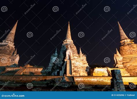 Wat Phra Sri Sanphet Ayutthaya Thailand Stock Photo - Image of palace ...