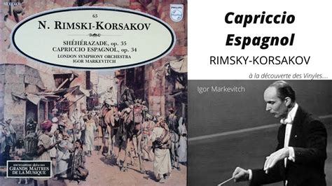 Capriccio Espagnole Opus 34 Rimsky Korsakov LONDON SYMPHONIY