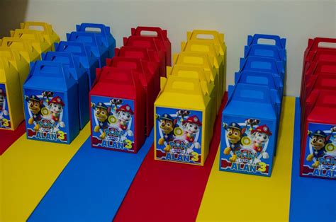 Cajas Dulces Fiestas Infantiles Personalizas Paw Patrol