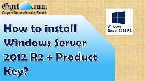 How To Install Windows Server R Product Key Youtube