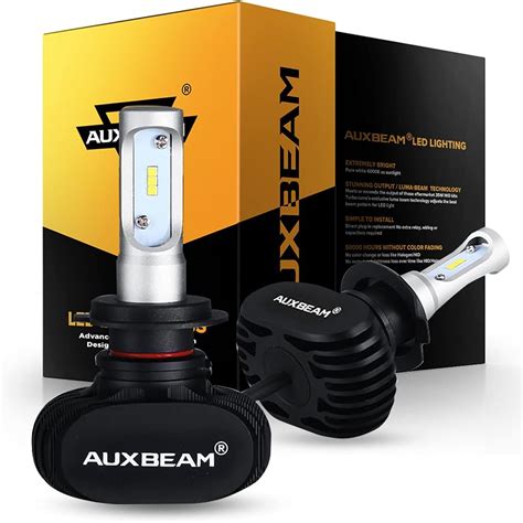 Auxbeam H Led Fog Light Bulb Fanless Noiseless Lumen K