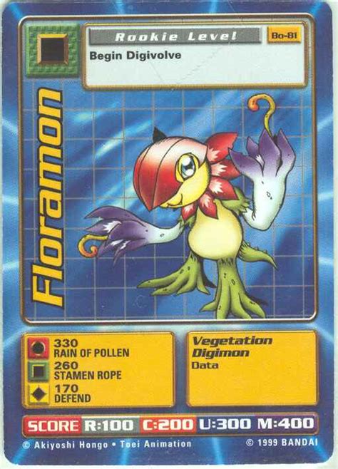 Card:Floramon | DigimonWiki | Fandom