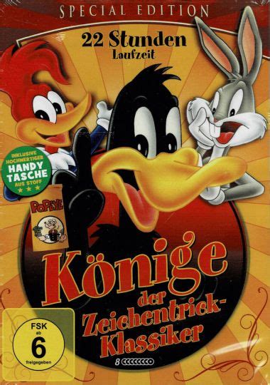 Könige der Zeichentrickklassiker 8 DVDs