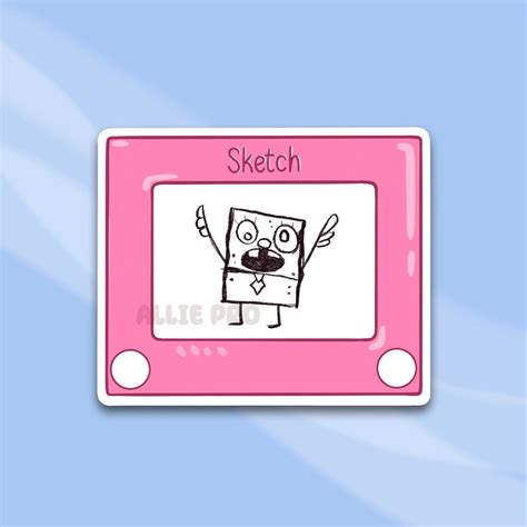 Doodlebob Sticker Etsy