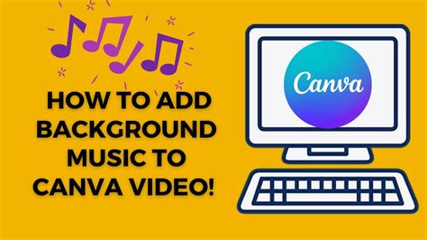 How To Add Background Music To Canva Video Easy Youtube