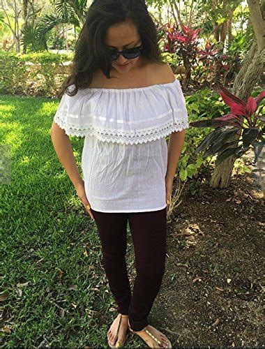 Venta blusa campesina blanca niña en stock