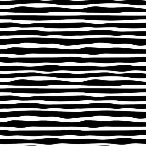 Premium Vector Seamless Back And White Striped Background Vector