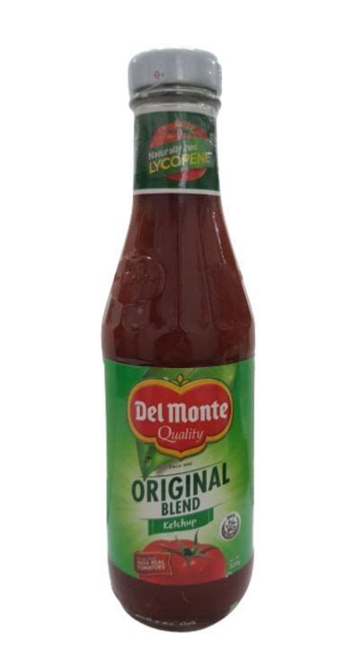 Del Monte Original Blend Tomato Ketchup Bottle 320 G Lazada Ph