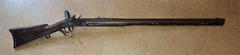 Sold Reduced Custom 50 Fullstock Flintlock Hawken Rifle The Muzzleloading Forum