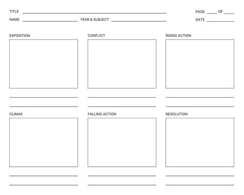 Free Printable Customizable Storyboard Templates Canva Fillable Form 2023