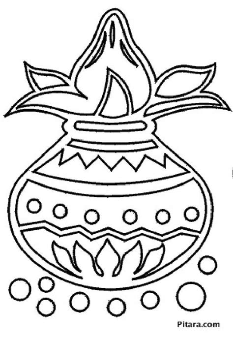 Diwali Coloring Pages For Kids Pitara Kids Network