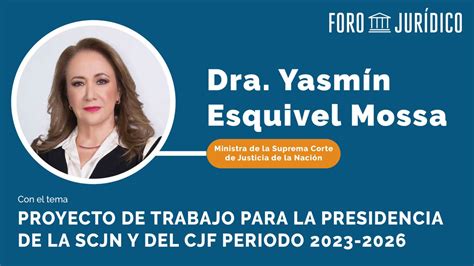 Proyecto De Trabajo Para La Presidencia De La SCJN Y Del CJF Foro