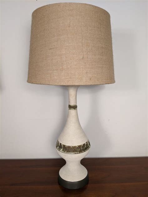 Pair Of Mid Century Modern Ceramic Table Lamps Epoch