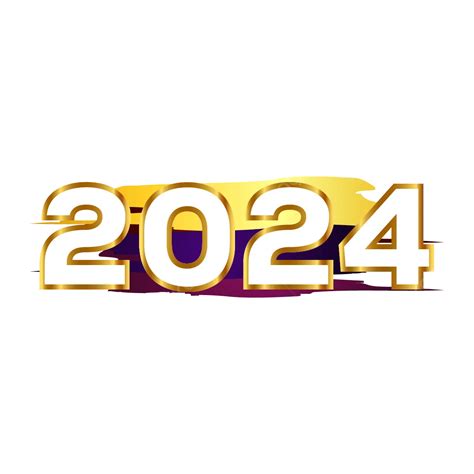 3d Selamat Tahun Baru 2024 Vektor Selamat Tahun Baru 2024 Efek Teks 3d 2024 Png Dan Vektor