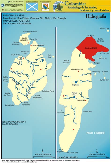 Isla San Andres Colombia Mapa