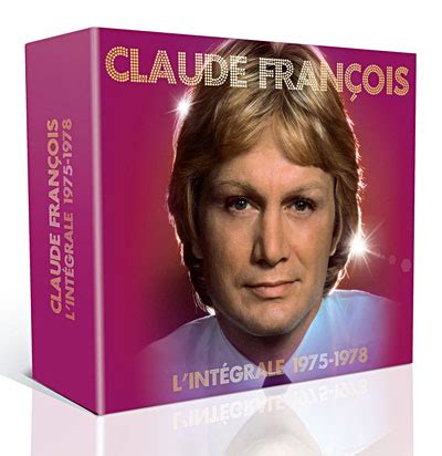 Intégrale 1975 1978 Claude François CD album Achat prix fnac